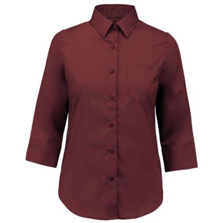 ka558wn-m   LADIES' 3/4 SLEEVED SHIRT