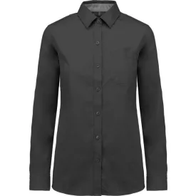 ka585dg-s   LADIES’ NEVADA LONG SLEEVE COTTON SHIRT