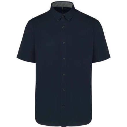 ka587nv-l   MEN'S ARIANA III SHORT SLEEVE COTTON SHIRT