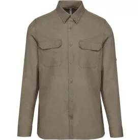 ka590lk-s   MEN'S LONG-SLEEVED SAFARI SHIRT