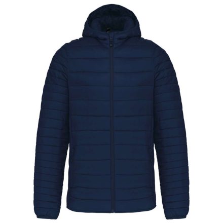 ka6110nv-l   MEN'S LIGHTWEIGHT HOODED PADDED JACKET