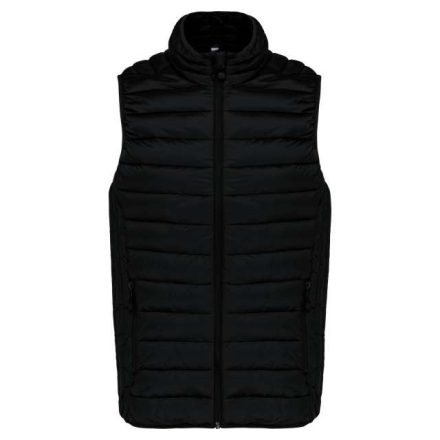 ka6113bl-2xl   MEN’S LIGHTWEIGHT SLEEVELESS FAKE DOWN JACKET