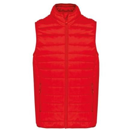 ka6113re-2xl   MEN’S LIGHTWEIGHT SLEEVELESS FAKE DOWN JACKET