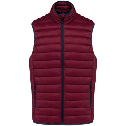 ka6113wn-2xl   MEN’S LIGHTWEIGHT SLEEVELESS FAKE DOWN JACKET