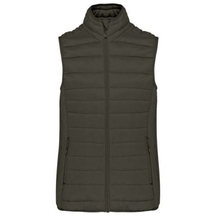 ka6114dkh-2xl   LADIES' LIGHTWEIGHT SLEEVELESS FAKE DOWN JACKET