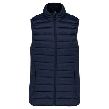 ka6114nv-2xl   LADIES' LIGHTWEIGHT SLEEVELESS FAKE DOWN JACKET