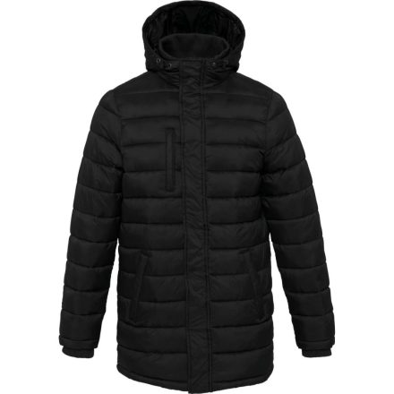 ka6128bl-l   MEN'S LIGHTWEIGHT HOODED PADDED PARKA