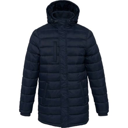 ka6128nv-l   MEN'S LIGHTWEIGHT HOODED PADDED PARKA