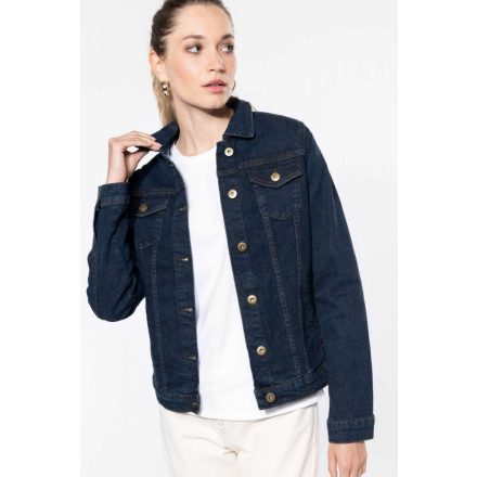 ka6137bri-2xl   LADIES' UNLINED DENIM JACKET