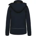 ka651nv-2xl   LADIES’ HOODED SOFTSHELL LINED PARKA