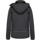 ka651tit-xs   LADIES’ HOODED SOFTSHELL LINED PARKA