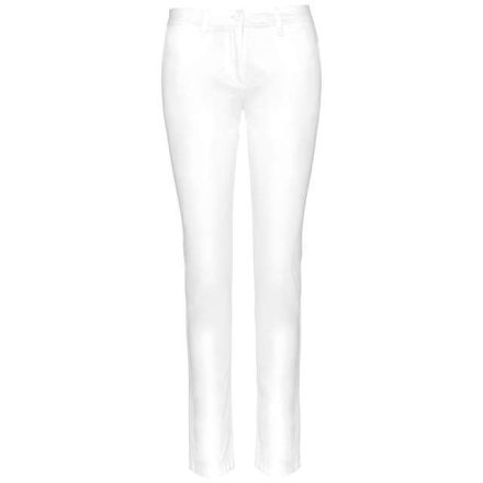 ka741wh-34   LADIES' CHINO TROUSERS