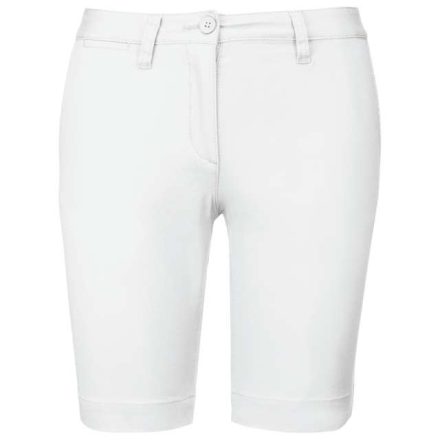 ka751wh-34   LADIES' CHINO BERMUDA SHORTS