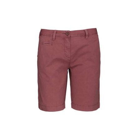 ka753wmar-34   LADIES' WASHED EFFECT BERMUDA SHORTS