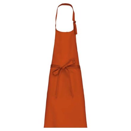 ka8000bo-u   POLYCOTTON APRON WITHOUT POCKET