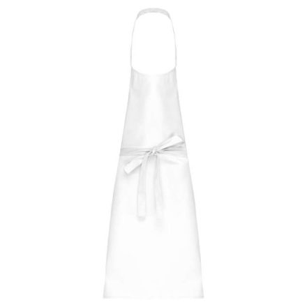 ka8000wh-u   POLYCOTTON APRON WITHOUT POCKET