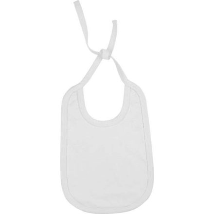 ka832wh-u   BABIES' COTTON BIB