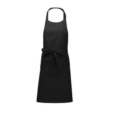 ka885bl-u   COTTON APRON WITH POCKET