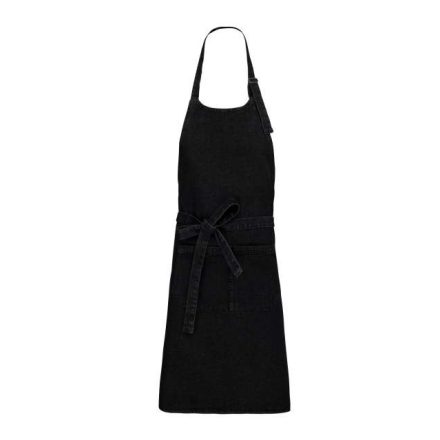 ka885bld-u   COTTON APRON WITH POCKET