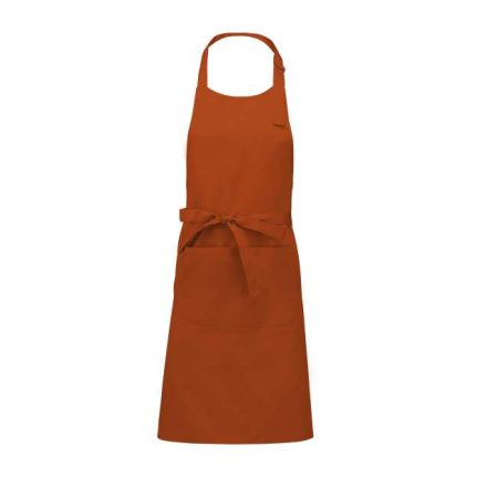 ka885bo-u   COTTON APRON WITH POCKET