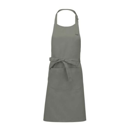 ka885lgr-u   COTTON APRON WITH POCKET