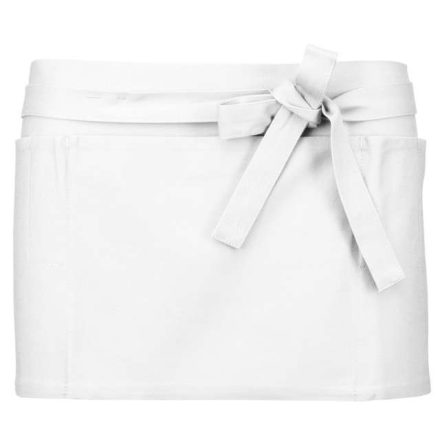 ka886wh-u   COTTON SHORT APRON