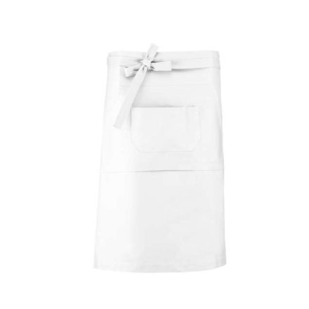 ka887wh-u   COTTON LONG APRON