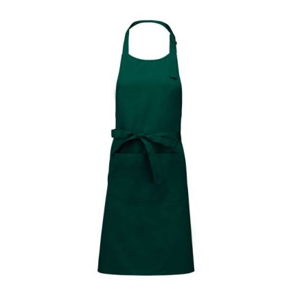 ka890bg-u   POLYESTER COTTON APRON WITH POCKET