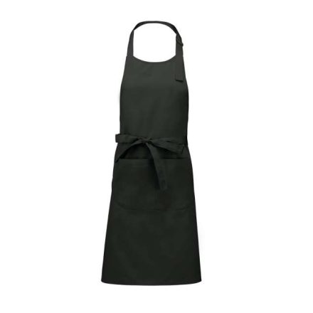 ka890dg-u   POLYESTER COTTON APRON WITH POCKET