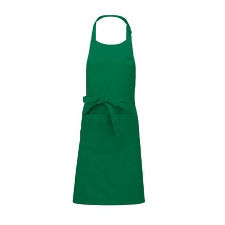 ka890kl-u   POLYESTER COTTON APRON WITH POCKET