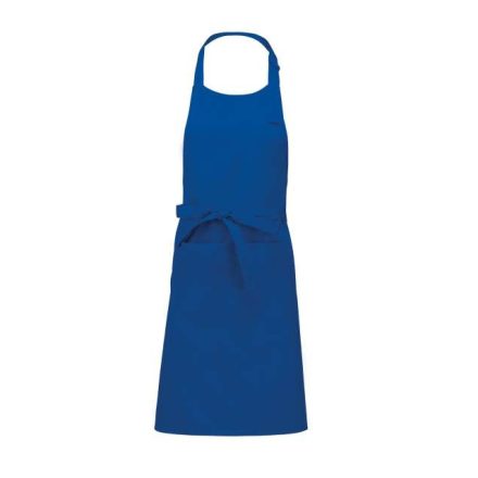 ka890ro-u   POLYESTER COTTON APRON WITH POCKET