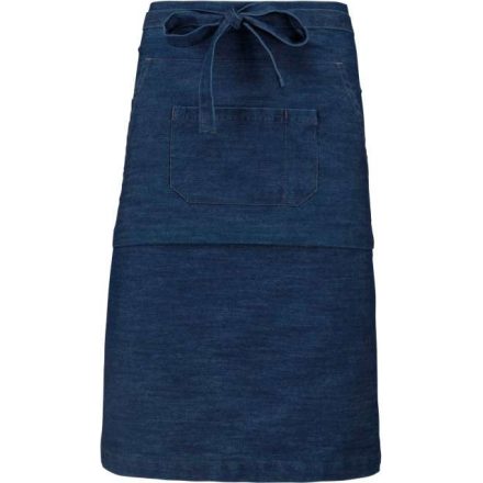 ka897de-u   POLYCOTTON LONG APRON