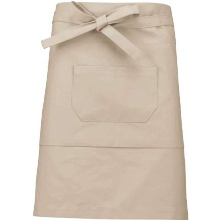 ka899be-u   POLYCOTTON MID-LENGTH APRON