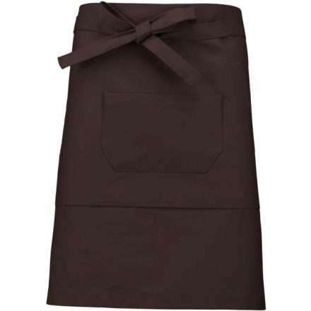 ka899co-u   POLYCOTTON MID-LENGTH APRON