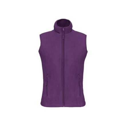 ka906pu-xs   MELODIE - LADIES' MICROFLEECE GILET