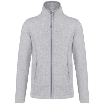 ka907ash-l   MAUREEN - LADIES' FULL ZIP MICROFLEECE JACKET