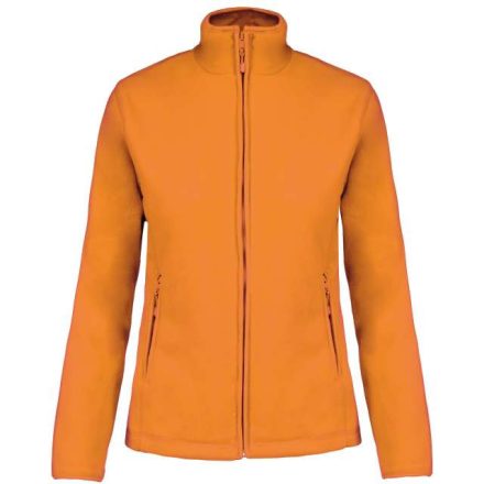 ka907or-2xl   MAUREEN - LADIES' FULL ZIP MICROFLEECE JACKET