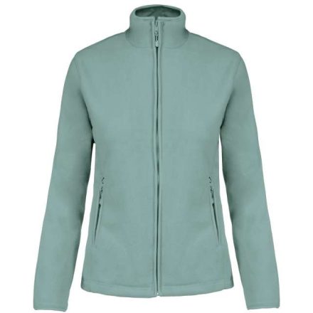 ka907sg-2xl   MAUREEN - LADIES' FULL ZIP MICROFLEECE JACKET