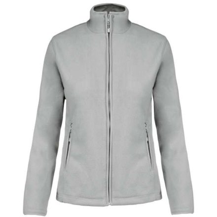 ka907sngr-2xl   MAUREEN - LADIES' FULL ZIP MICROFLEECE JACKET