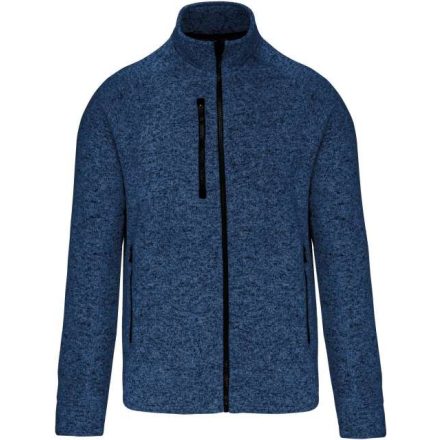 ka9106nvm-2xl   MEN'S FULL ZIP HEATHER JACKET