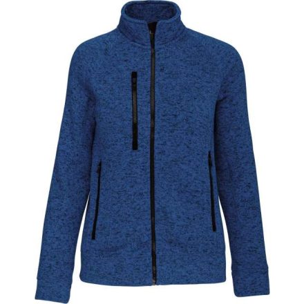 ka9107lrom-3xl   LADIES' FULL ZIP HEATHER JACKET