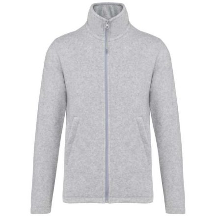 ka911ash-l   FALCO - FULL ZIP MICROFLEECE JACKET