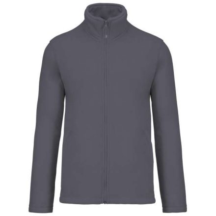 ka911dg-l   FALCO - FULL ZIP MICROFLEECE JACKET