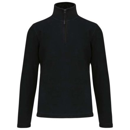 ka912bl-2xl   ENZO - ZIP NECK MICROFLEECE JACKET