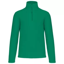 ka912kl-s   ENZO - ZIP NECK MICROFLEECE JACKET