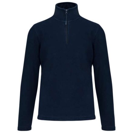 ka912nv-l   ENZO - ZIP NECK MICROFLEECE JACKET