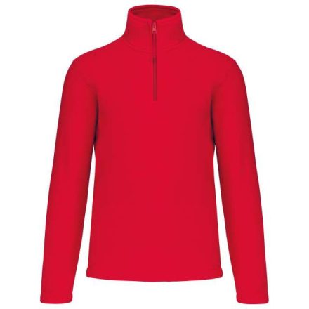 ka912re-2xl   ENZO - ZIP NECK MICROFLEECE JACKET