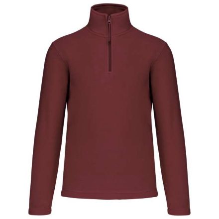 ka912wn-l   ENZO - ZIP NECK MICROFLEECE JACKET