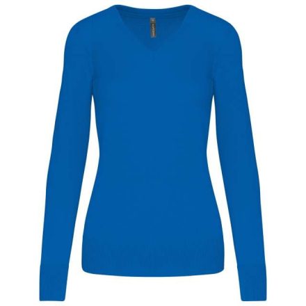 ka966lro-2xl   LADIES' V-NECK JUMPER