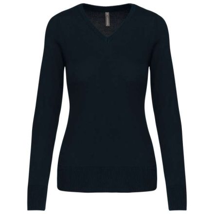 ka966nv-2xl   LADIES' V-NECK JUMPER